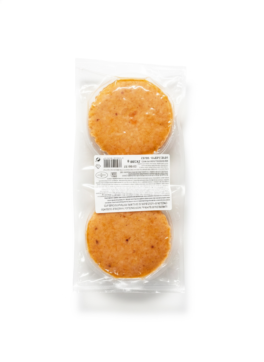 *HAMBURGUESA SALMON 30UND 2X100GRS