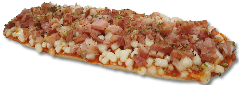 BOCAPIZZA BACON 12UND