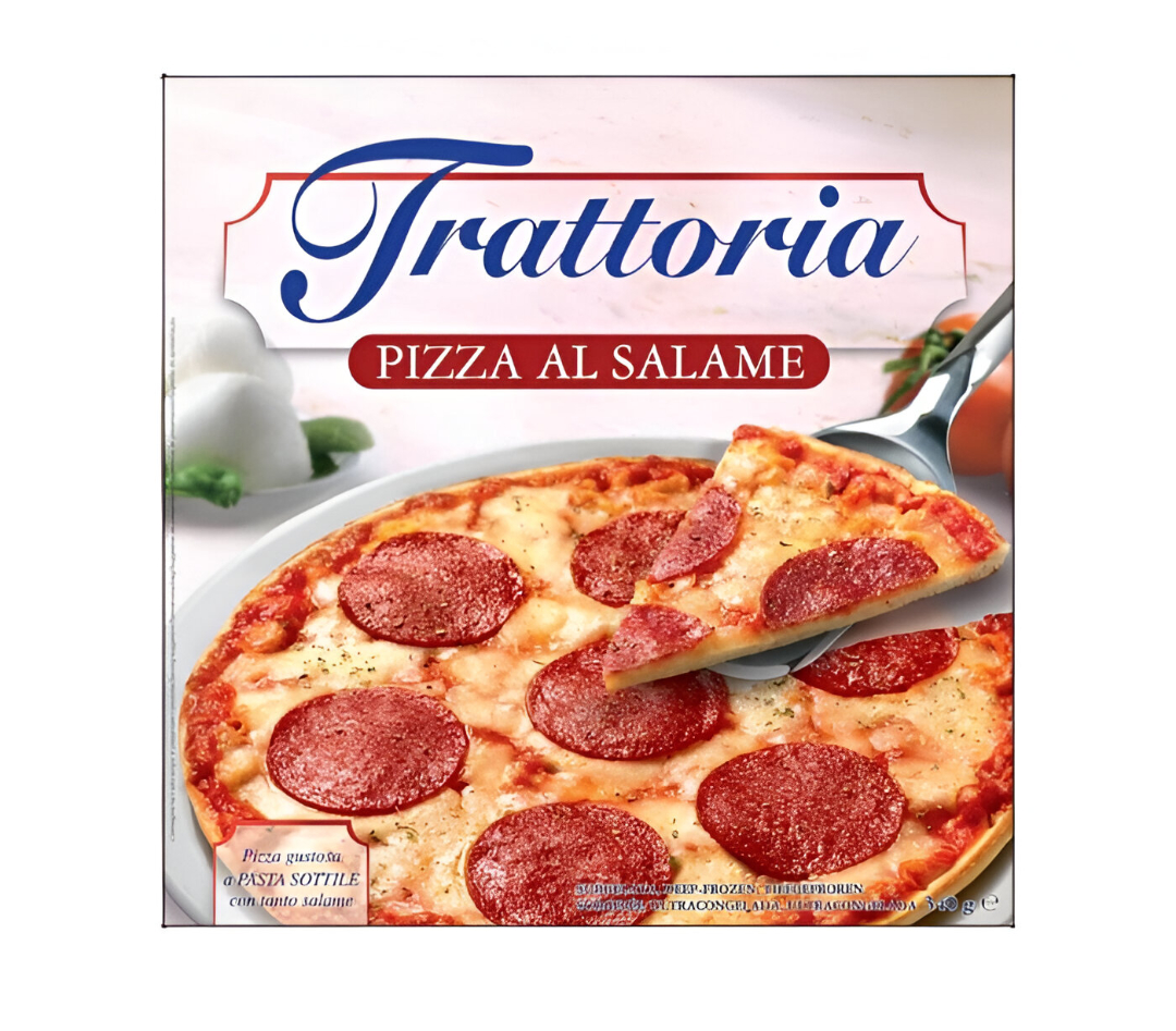 PIZZA SALAME 5X340GRS TRATTORIA